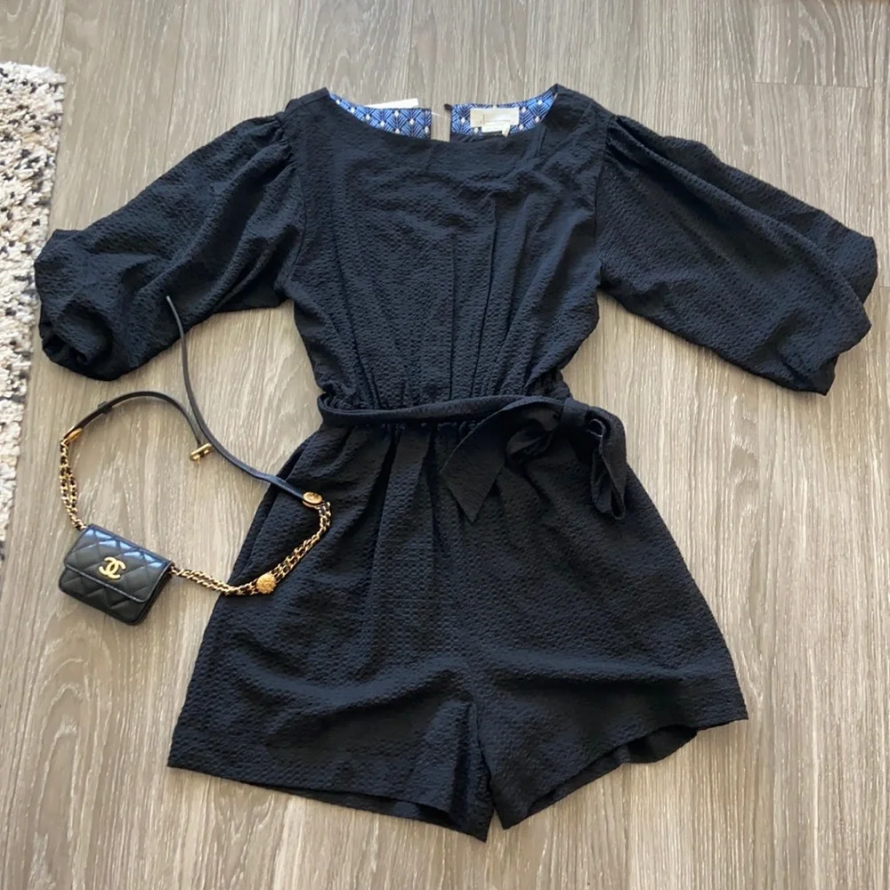 Anthropologie black romper. S - Picture 2 of 11